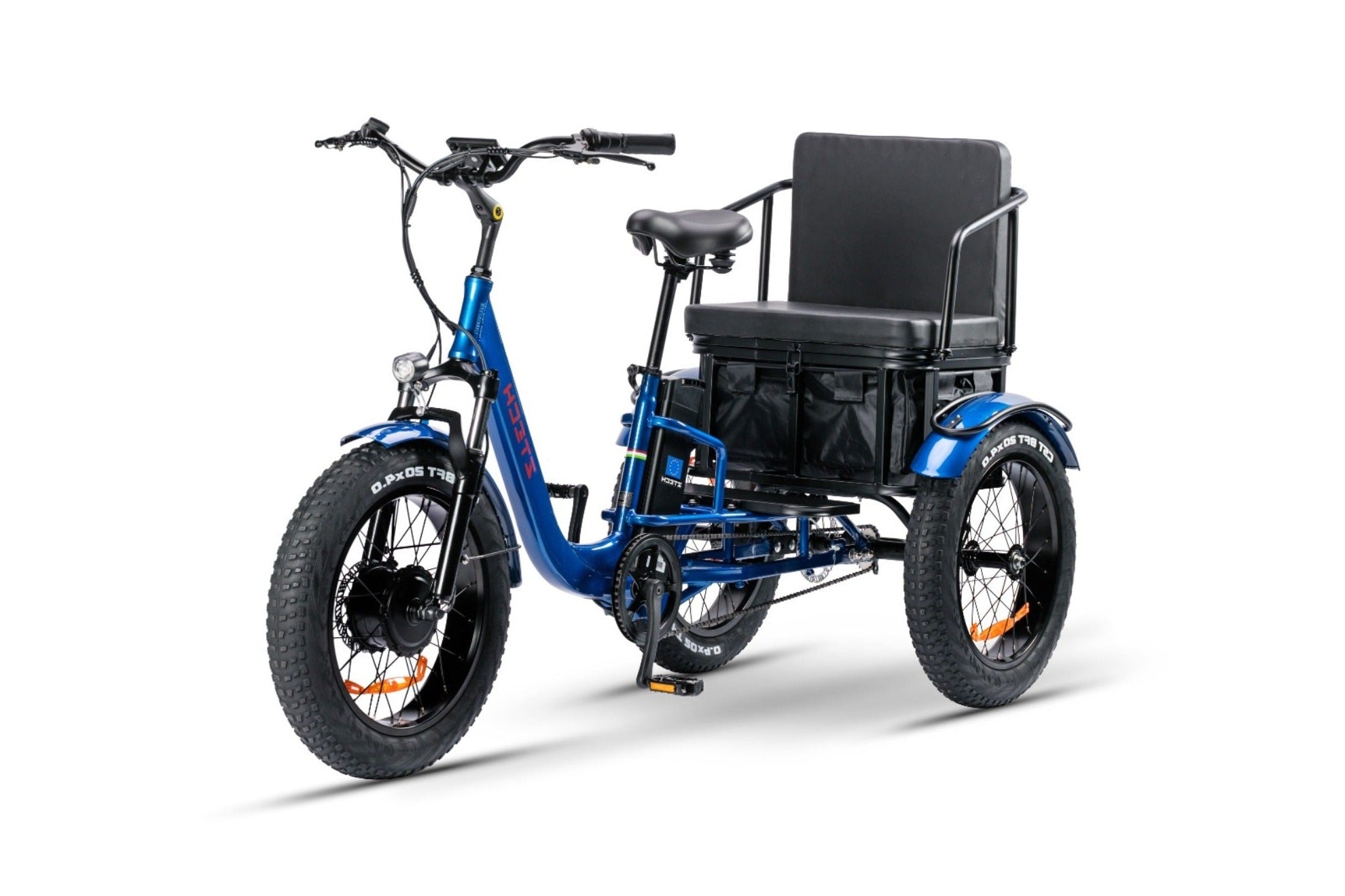 Bici Trike Elettrica Zt 80c velocita massima 25km h autonomia 30km 250W 48V NERO